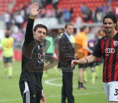 2.Liga - FC Ingolstadt 04 - Erzgebirge Aue 0:0 - Sven Kmetsch Marino Biliskov