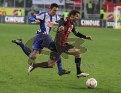 2.Liga - FC Ingolstadt 04 - Hertha BSC Berlin 1:1 - Stefan Leitl im Vorwärtsgang