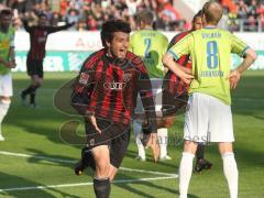 2.Liga - FC Ingolstadt 04 - VfL Bochum 3:0 - Markus Karl mit dem 2:0 Tor Jubel