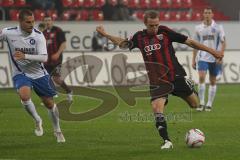 2.Liga - FC Ingolstadt 04 - Karlsruher SC 1:1 - zieht ab Moritz Hartmann