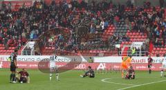 2.Liga - FC Ingolstadt 04 - FSV Frankfurt 0:1 - Die Schanzer geschlagen am Boden