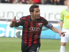 2.Liga - FC Ingolstadt 04 - VfL Bocum 3:0 - Stefan Leitl Tor Jubel