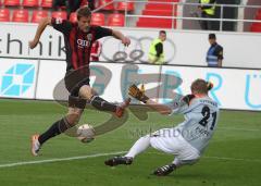 2.Liga - FC Ingolstadt 04 - Oberhausen 1:2 - Marko Futacs mit einer riesigen Torchance