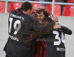 2.Liga - FC Ingolstadt 04 - VfL Bochum 3:0 - Markus Karl mit dem 2:0 Tor Jubel