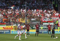 2.Liga - FC Ingolstadt 04 - FC Augsburg - 1:4 - das 3. Tor, FC Ingolstadt ratlos