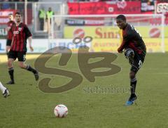2.Liga - FC Ingolstadt 04 - Armenia Bielefeld 1:0 - Edson Buddle zieht ab