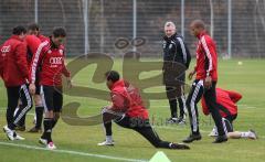 2.Liga - FC Ingolstadt 04 - 1. Training der neuen Trainer Benno Möhlmann und Co-Trainer Sven Kmetsch