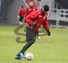 2.Liga - FC Ingolstadt 04 - Neuzugänge im Training nach der Winterpause - Edson Buddle