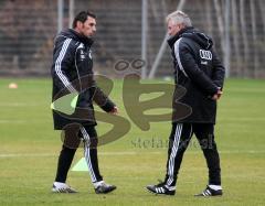 2.Liga - FC Ingolstadt 04 - 1. Training der neuen Trainer Benno Möhlmann und Co-Trainer Sven Kmetsch