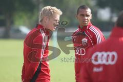 2.Liga - FC Ingolstadt 04 - Neuzugang Marvin Matip mit Sebastian Zielinsky