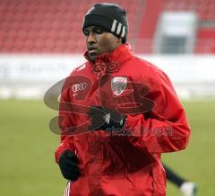 2.Liga - FC Ingolstadt 04 - Neuzugänge im Training nach der Winterpause - Edson Buddle