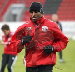 2.Liga - FC Ingolstadt 04 - Neuzugänge im Training nach der Winterpause - Edson Buddle