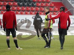 2.Liga - FC Ingolstadt 04 - Neuzugänge im Training nach der Winterpause - Artur Wichniarek und Edson Buddle