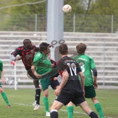 FC Ingolstadt 04 II - TSV Großbardorf - Kopfball Serge Yohoua