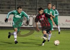 Bayernliga - FC Ingolstadt 04 II - TSV Rain/Lech - rechts Stefan Müller