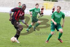 FC Ingolstadt 04 II - TSV Großbardorf - links Serge Yohoua