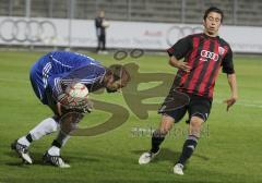 Bayernliga - FC Ingolstadt 04 II - TSV Rain/Lech - Stefan Müller kommt zu spät