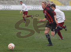 Bayernliga - FC Ingolstadt 04 II - SV Heimstetten - Sebastian Zielinsky im Angriff aufs Tor