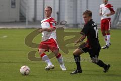 Bayernliga - FC Ingolstadt 04 II - TSV Aindling - links Christian Doll gegen Stanislav Herzel