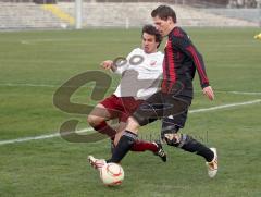 Bayernliga - FC Ingolstadt 04 II - SV Heimstetten - Robert Fleßers im Angriff