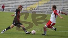 Bayernliga - FC Ingolstadt 04 II - TSV Aindling - links Benjamin Kauffmann und rechts Lukas Kling