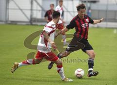 Bayernliga - FC Ingolstadt 04 II - TSV Aindling - rechts Fabrice Lassonde