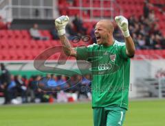 DFB Pokal - FC Ingolstadt 04 - Karlsruher SC - 2:0 - Sascha Kirschstein jubelt zum 1:0