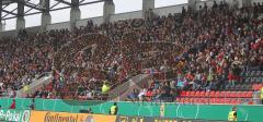 DFB Pokal - FC Ingolstadt 04 - Karlsruher SC - 2:0 - Fans Gegentribüne