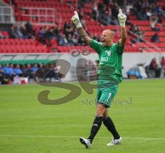 DFB Pokal - FC Ingolstadt 04 - Karlsruher SC - 2:0 - Sascha Kirschstein jubelt zum 1:0