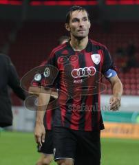 DFB Pokal - FC Ingolstadt 04 - Karlsruher SC - 2:0 - Stefan Leitl nach dem Spiel