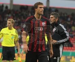 DFB Pokal - FC Ingolstadt 04 - Karlsruher SC - 2:0 - Marko Futacs Uwe Wolf