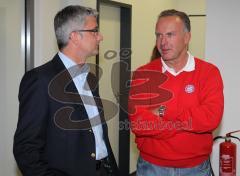 Audi Sportpark Eröffnung - Rupert Stadler Karl-Heinz Rummenigge