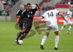 Audi Sportpark Eröffnung - Roy Makaay Markus Rosenwirth