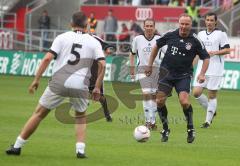 Audi Sportpark Eröffnung - Karl-Heinz Rummenigge und 5 Harald Gärtner