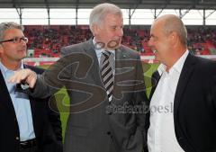 Audi Sportpark Eröffnung - Peter Jackwerth Horst Seehofer Rupert Stadler