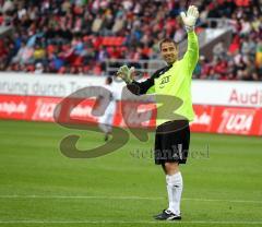 Audi Sportpark Eröffnung - Marc Sejna winkt den Fans zum Abschied