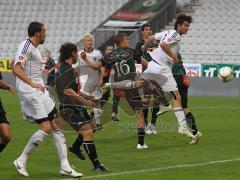 Testspiel - FC Wacker Innsbruck - FC Ingolstadt 04 - 1:0 - Kopfball Markus Karl