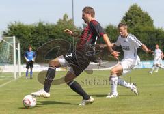 Testspiel - FC Gerolfing -  FC Ingolstadt 04 - 1:5 - Sebastian Hofmann rechts Florian Eck