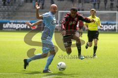 2.BL - 1860 München - FC Ingolstadt 04 - 4:1 - Ahmed Akaichi gegen Necat Aygün