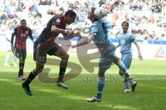 2.BL - 1860 München - FC Ingolstadt 04 - 4:1 - Ahemd Akaichi Kopfball