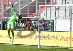 2.Liga - FC Ingolstadt 04 - VfL Bochum 3:5 - Ramazan Özcan kassiert den Gegentreffer