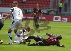 2.Liga - FC Ingolstadt 04 - FSV Frankfurt 1:1 - Jose-Alex Ikeng wurde gefoult