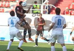 2.Liga - FC Ingolstadt 04 - FC Hansa Rostock 3:1 - Moise Bambara köpft