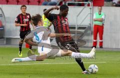 2.Liga - FC Ingolstadt 04 - FC Hansa Rostock 3:1 - Edson Buddle zieht ab