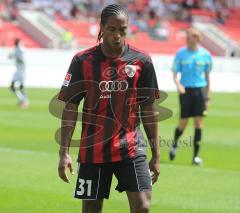 2.Liga - FC Ingolstadt 04 - FSV Frankfurt 1:1 - Caiuby holt Luft