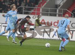 FC Ingolstadt 04 - 1860 München 0:1 - Andreas Schäfer zieht ab, leider zum Torwart