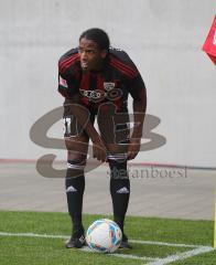 2.Liga - FC Ingolstadt 04 - Erzgebirge Aue - 0:0 - Caiuby vor dem Eckball