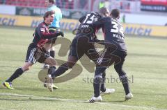 2.BL - FC Ingolstadt 04 - Fortuna Düsseldorf 1:1 - Jose-Alex Ikeng erzielt mit dem Kopf das 1:0 Tor Jubel