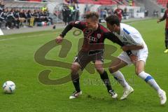 2.BL - FC Ingolstadt 04 - Karlsruher SC 2:1 - Manuel Schäffler wird gehalten aber kein Foul