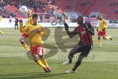 2.BL - FC Ingolstadt 04 - Fortuna Düsseldorf 1:1 - Joes-Alex Ikeng am Tor